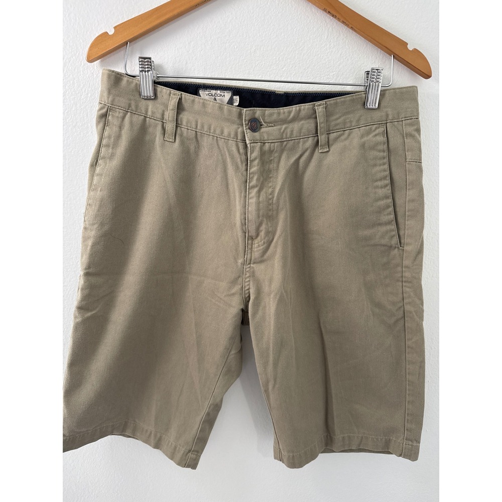 Volcom Men's Chino Corpo Class Shorts Size 32 10.5" Inseam Skateboarding